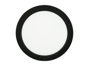 9-12-15W CCT Panel Easy Flex rund SCHWARZ